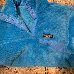 Blue Patagonia Snap-T Fleece Pullover